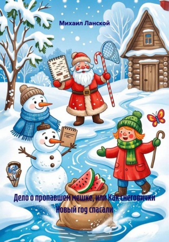 Обложка книги «Дело о пропавшем мешке, или Как снеговички Новый год спасали»
