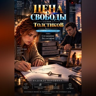 Обложка книги «ЦЕНА СВОБОДЫ. СЕЗОН 2. Толстиков. Часть 2. Право на преследование. Том 6. Соглашение без согласия»