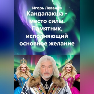 Обложка книги «Кандалакша - место силы. Памятник, исполняющий основное желание»