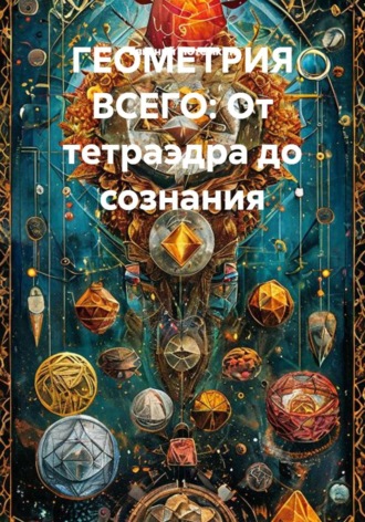 Обложка книги «Геометрия всего: От тетраэдра до сознания»