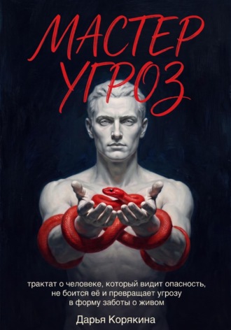 Обложка книги «Мастер Угроз: трактат о человеке, который видит опасность, не боится её и превращает угрозу в форму заботы о живом»