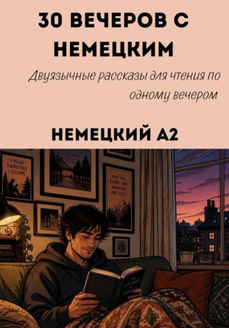 Обложка книги «30 вечеров с немецким Уровень A2. Двуязычные рассказы для начинающих»