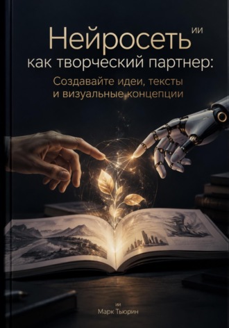 Обложка книги «Нейросеть как творческий партнер: Создавайте идеи, тексты и визуальные концепции»