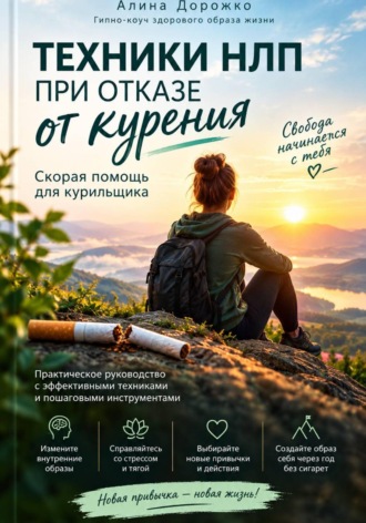 Обложка книги «ТЕХНИКИ НЛП ПРИ ОТКАЗЕ ОТ КУРЕНИЯ»