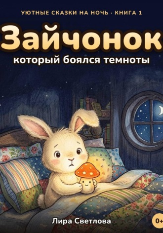 Обложка книги «Зайчонок, который боялся темноты. Сказка на ночь»