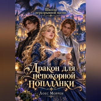 Обложка книги «Школа неразрывной магии: Дракон для непокорной попаданки»