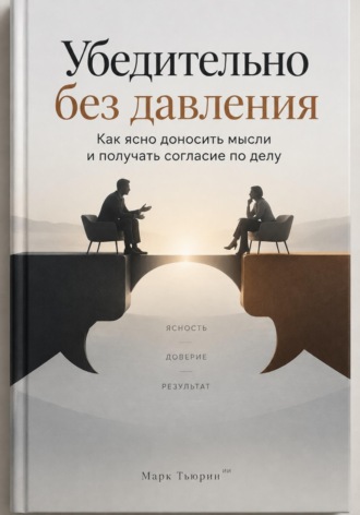 Обложка книги «Убедительно без давления: Как ясно доносить мысли и получать согласие по делу»