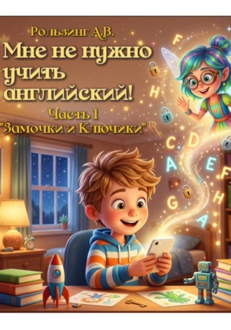 Обложка книги «Мне не нужно учить английский! Часть первая. "Замочки и Ключики"»