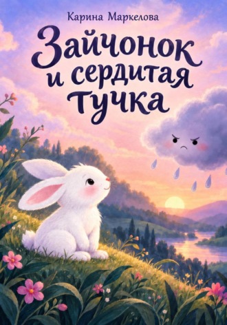 Обложка книги «Зайчонок и сердитая тучка»
