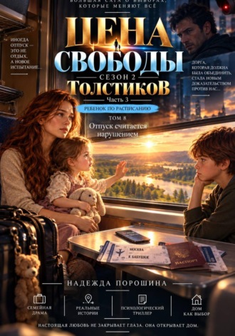 Обложка книги «Цена свободы. Сезон 2. Толстиков. Часть 3. Ребенок по расписанию. Том 8. Отпуск считается нарушением»