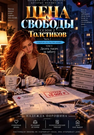 Обложка книги «ЦЕНА СВОБОДЫ. СЕЗОН 2. Толстиков. Часть 3. Ребенок по расписанию. Том 9. Десять тысяч за заботу»