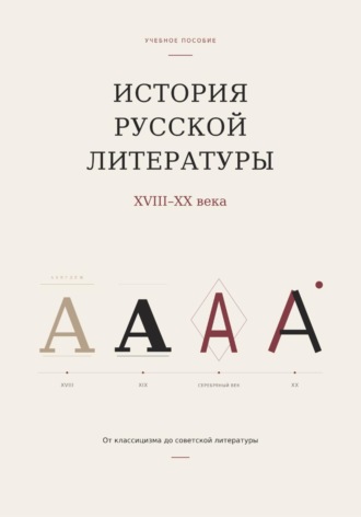Обложка книги «История русской литературы. От классицизма до советской литературы»