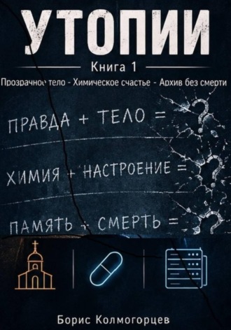 Обложка книги «УТОПИИ. Книга 1. Прозрачное тело - Химическое счастье - Архив без смерти»