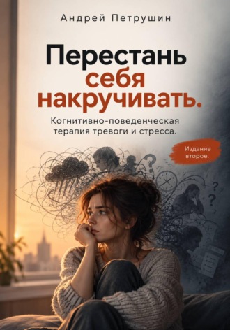Обложка книги «Перестань себя накручивать. Когнитивно-поведенческая терапия тревоги и стресса. Издание второе.»
