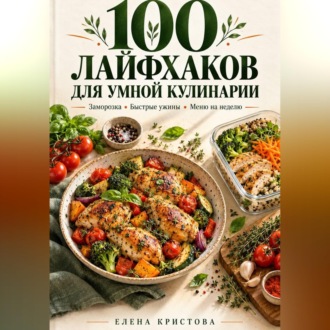 Обложка книги «100 лайфхаков для умной кулинарии»