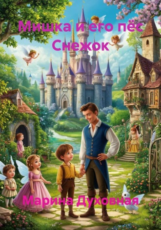Обложка книги «Мишка и его пёс Снежок»