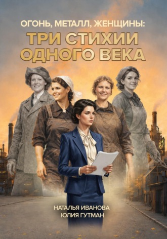 Обложка книги «Огонь, металл, женщины: три стихии одного века»
