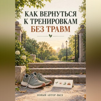 Обложка книги «Как вернуться к тренировкам без травм»