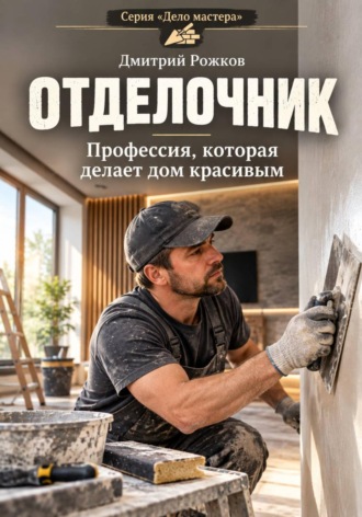 Обложка книги «Отделочник. Профессия, которая делает дом красивым»