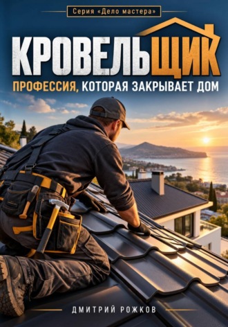Обложка книги «Кровельщик. Профессия, которая закрывает дом»