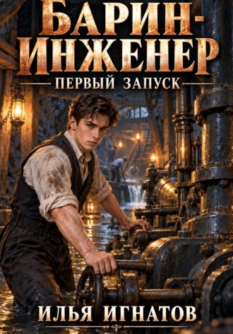 Обложка книги «Барин-инженер. Первый запуск»