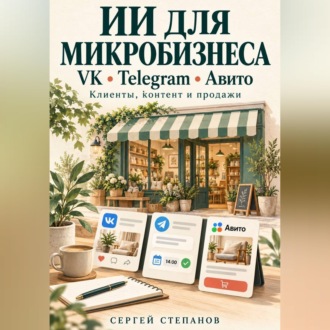Обложка книги «ИИ для микробизнеса»