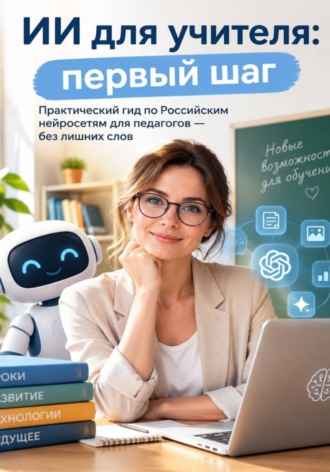 Обложка книги «ИИ для учителя: первый шаг»