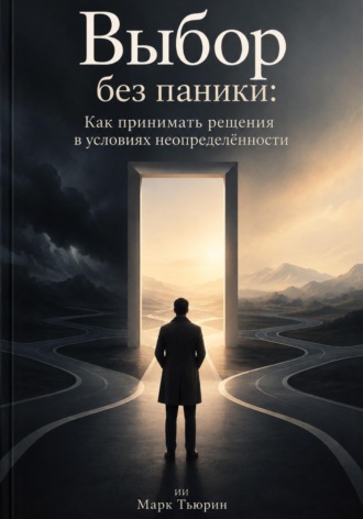 Обложка книги «Выбор без паники: Как принимать решения в условиях неопределённости»