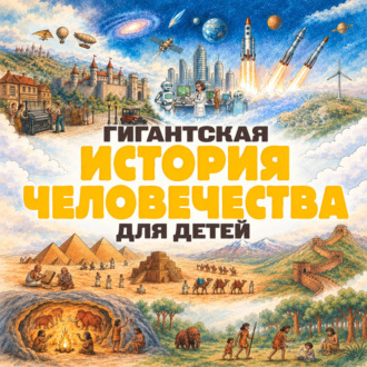 Обложка книги «Гигантская история человечества для детей»
