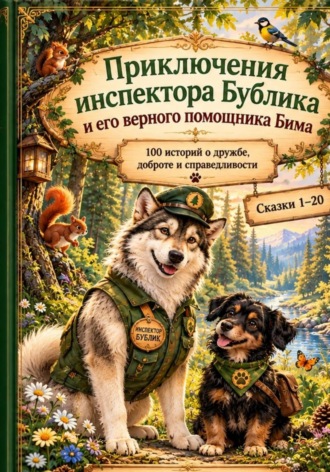 Обложка книги «Приключения инспектора Бублика и его верного помощника Бима. Часть первая.»