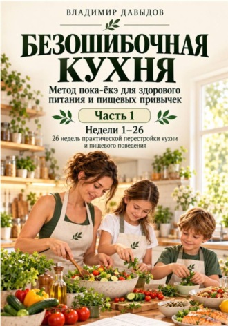 Обложка книги «Безошибочная кухня Метод пока-ёкэ для здорового питания и пищевых привычек часть 1»