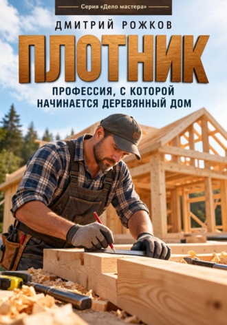 Обложка книги «Плотник. Профессия, с которой начинается деревянный дом»