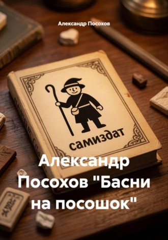 Обложка книги «Александр Посохов "Басни на посошок"»