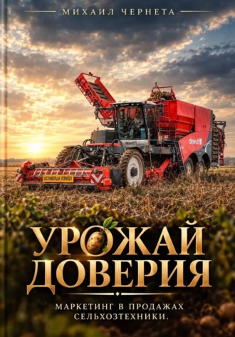 Обложка книги «УРОЖАЙ ДОВЕРИЯ. Маркетинг в продажах сельхозтехники»