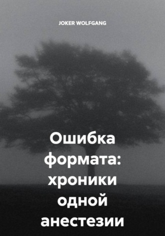Обложка книги «Ошибка формата: хроники одной анестезии»