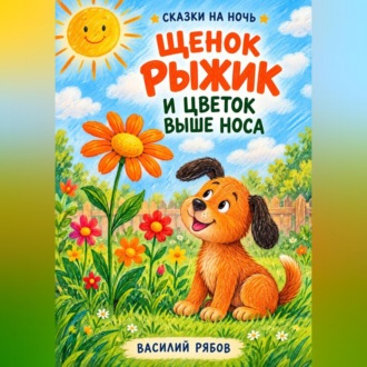 Обложка книги «Щенок Рыжик и цветок выше носа»