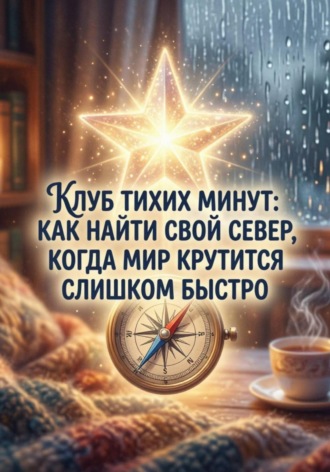Обложка книги ««Клуб Тихих Минут: как найти свой север, когда мир крутится слишком быстро». Книжка 1.»