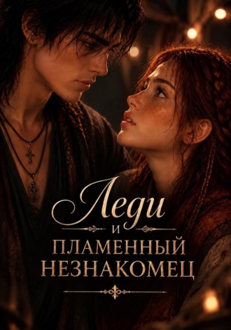 Обложка книги «Леди и пламенный незнакомец»
