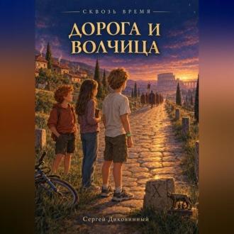Обложка книги «Сквозь время. Дорога и волчица. Древний Рим»