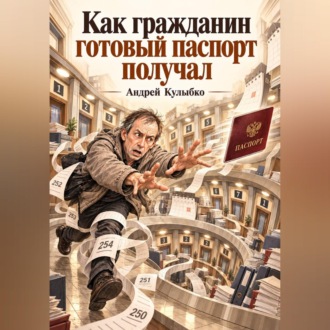 Обложка книги «Как гражданин готовый паспорт получал»