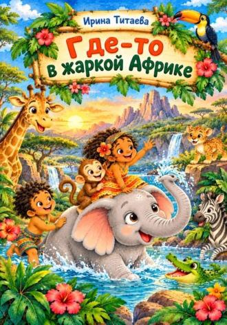 Обложка книги «Где-то в жаркой Африке»