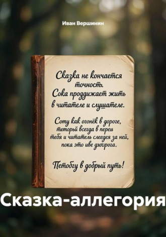Обложка книги «Сказка-аллегория»