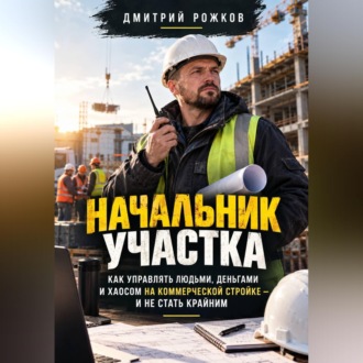 Обложка книги «Начальник участка. Как управлять людьми, деньгами и хаосом на коммерческой стройке — и не стать крайним»