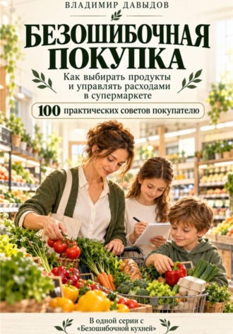 Обложка книги «Безошибочная покупка Как выбирать продукты и управлять расходами в супермаркете»