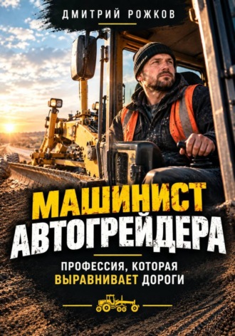 Обложка книги «Машинист автогрейдера. Профессия, которая выравнивает дороги»