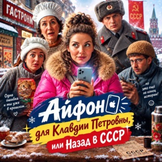 Обложка книги «Айфон для Клавдии Петровны, или назад в СССР»