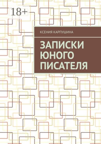 Обложка книги «Записки юного писателя»