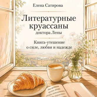 Обложка книги «Литературные круассаны доктора Лены. Книга-утешение о силе, любви и надежде»