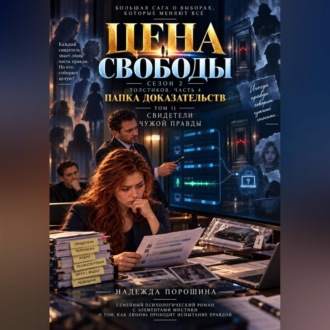 Обложка книги «Цена свободы. Сезон 2. Толстиков. Часть 4. Папка доказательств. Том 11. Свидетели чужой правды»