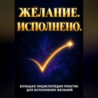 Обложка книги «Желание. Исполнено. Большая энциклопедия практик для исполнения желаний»